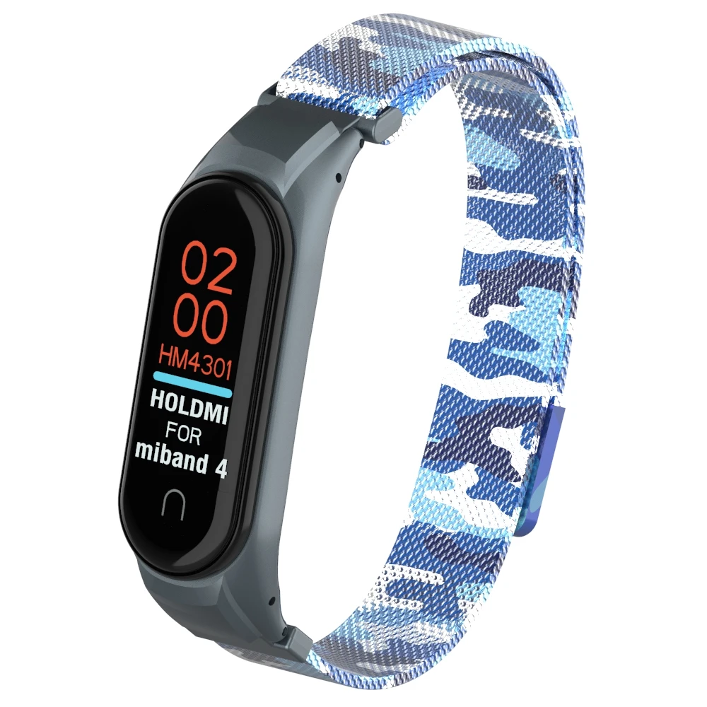 Браслет mi Band 4, 3, магнитный привлекательный металлический браслет и браслет для Xiaomi mi, Band 4, Смарт mi 3, 4, аксессуары, ремешок на запястье