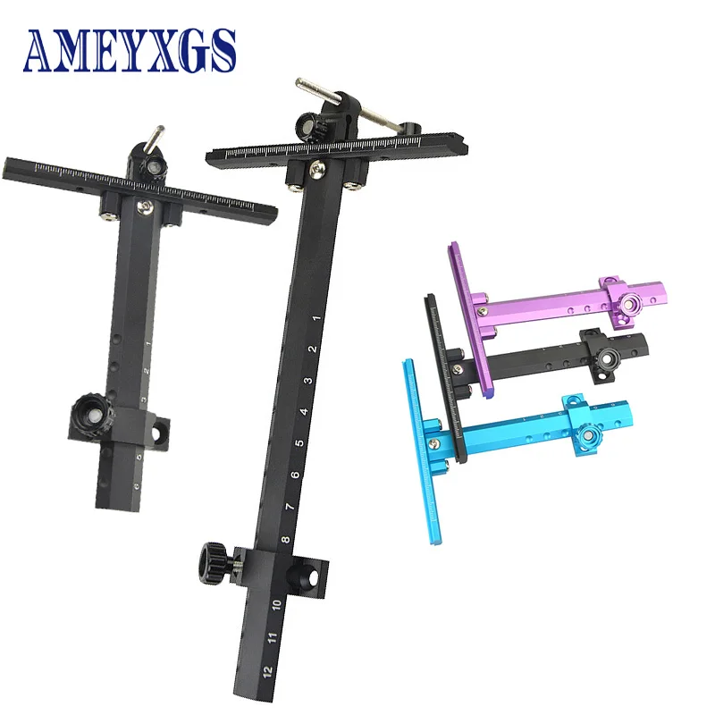 

1pc 6/9inch Recurve Bow Sight Archery Aluminum Alloy Bow Sight For Target Aiming Tool Adjustable Shooting Hunting Accessories