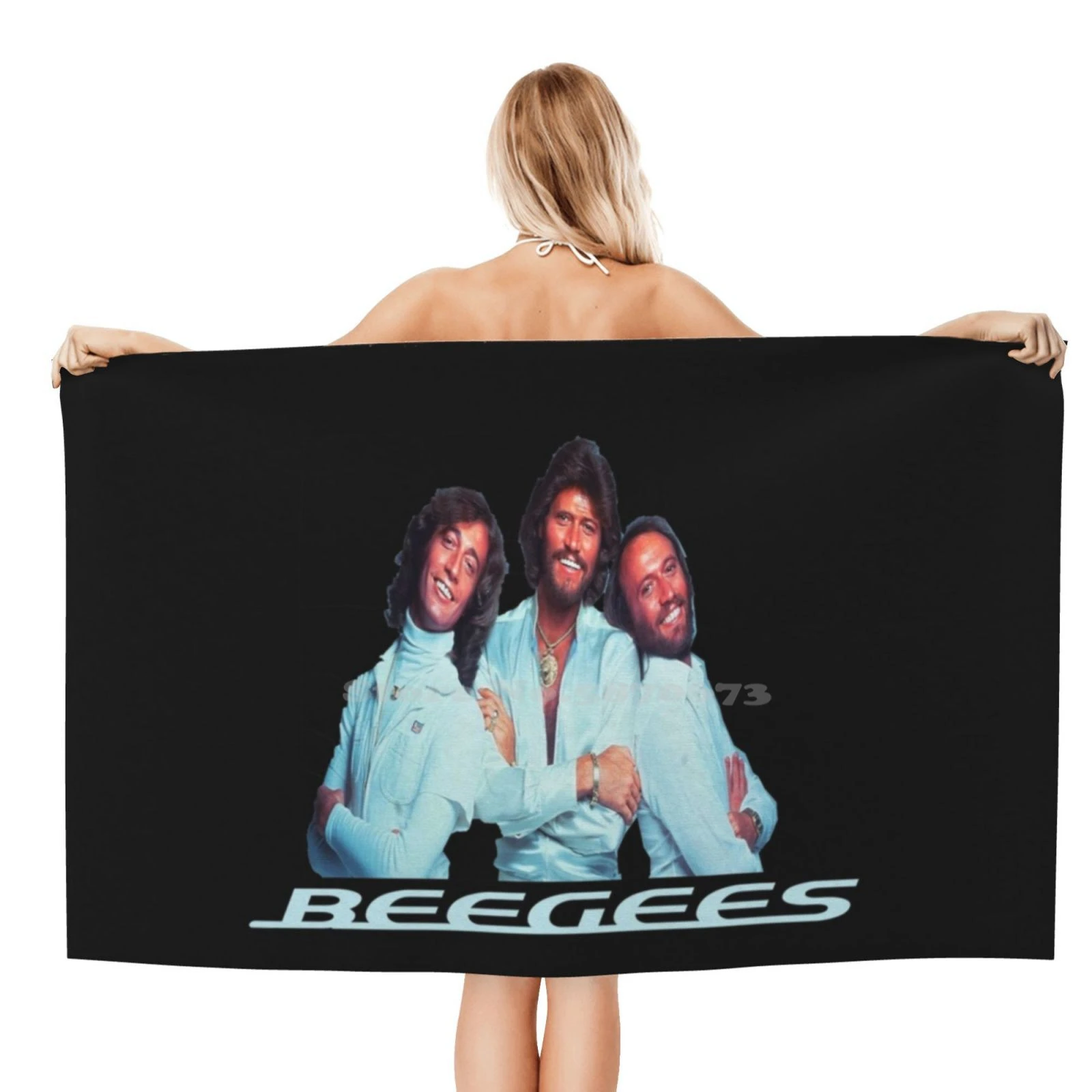 The Beegees Barry Gibb Bee Gees 5 Microfiber Bath Towel Beach Towel The  Beegees Barry Gibb Legendary Estregedie Tribute Band 5