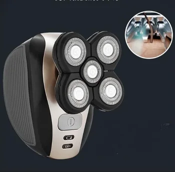 

5 in 1 Electric Shaver Men Nose Hair Trimmer Washable 4D Floating Blade Head Shaving Beard Trimmer Razor Nose Hair Cutter free