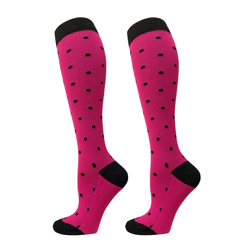 Спортивные Компрессионные носки для мужчин и женщин, гольфы для бега на открытом воздухе, гольфы, носки унисекс Y8 - Цвет: WB