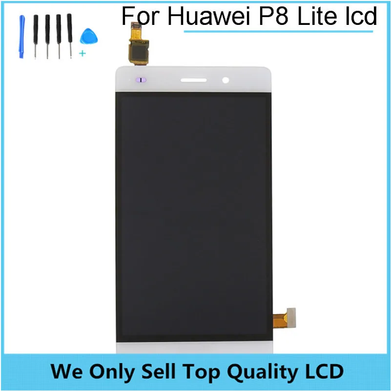 Для Huawei Ascend P8 Lite полный ЖК-дисплей сенсорная панель экран дигитайзер стекло в