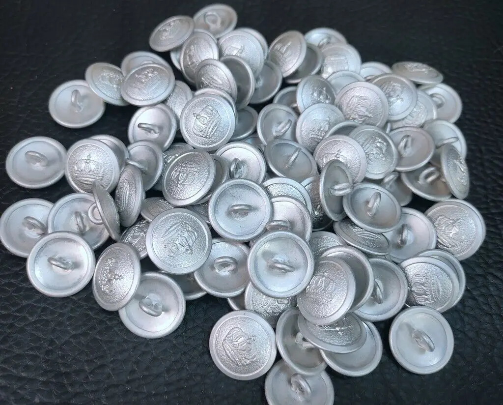 tomwang2012.50PCS WWI WW1 IMPERIAL GERMAN PRUSSIAN CROWN OFFICER TUNIC BUTTON 21MM