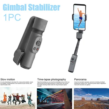 

Portable Selfie Stick Gimbal Stabilizer Foldable Photography Handheld Anti Shake For Mobile Phone