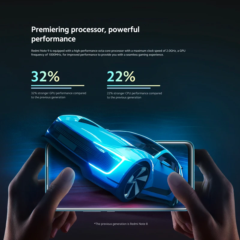 Global Version Xiaomi Redmi Note 9 64GB / 128GB Smartphone Helio G85 Octa Core 48MP Quad Rear Camera 6.53 Global Version Xiaomi Redmi Note 9 64GB / 128GB Smartphone Helio G85 Octa Core 48MP Quad Rear Camera 6.53