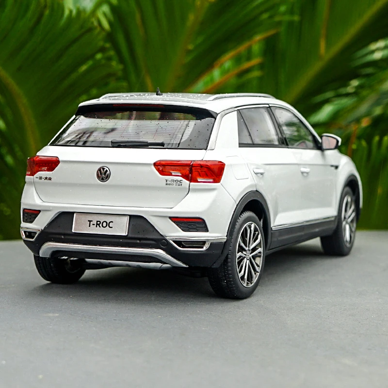 1:18 VW T-ROC внедорожник литая модель автомобиля игрушки Металлическая Модель автомобиля оригинальная коробка