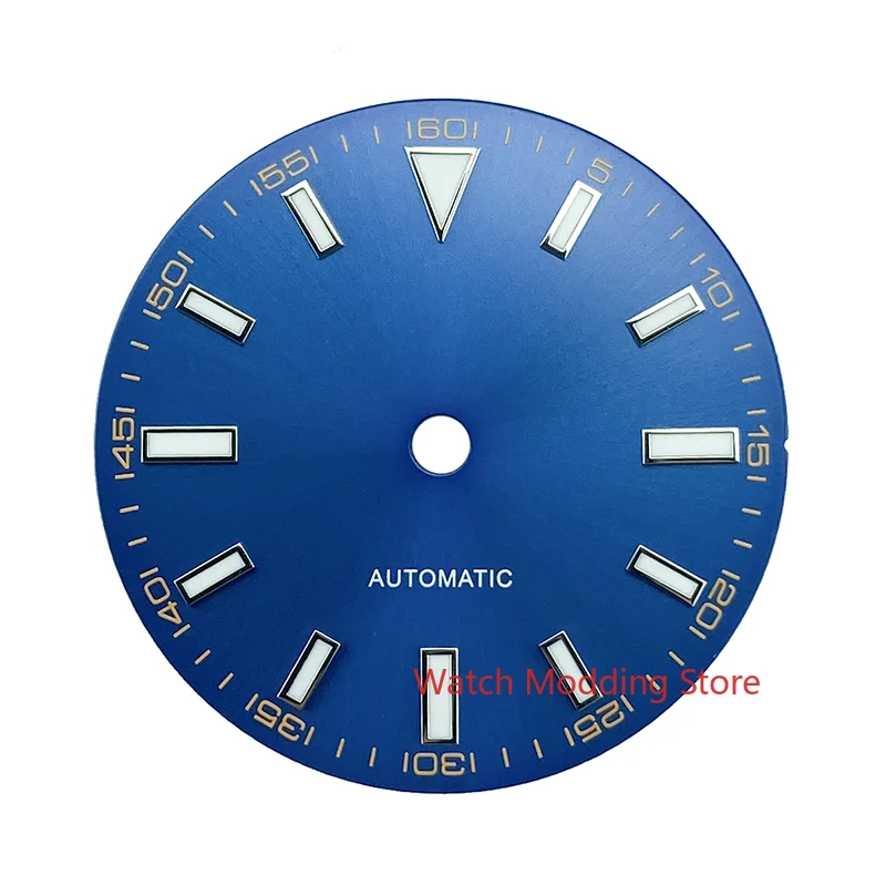 Super blu luminoso 29mm blu Sterile quadrante orologio Milgauss spazzolato  al sole senza data adatto movimento ETA2824 Miyota8215|Repair Tools \u0026 Kits|  - AliExpress