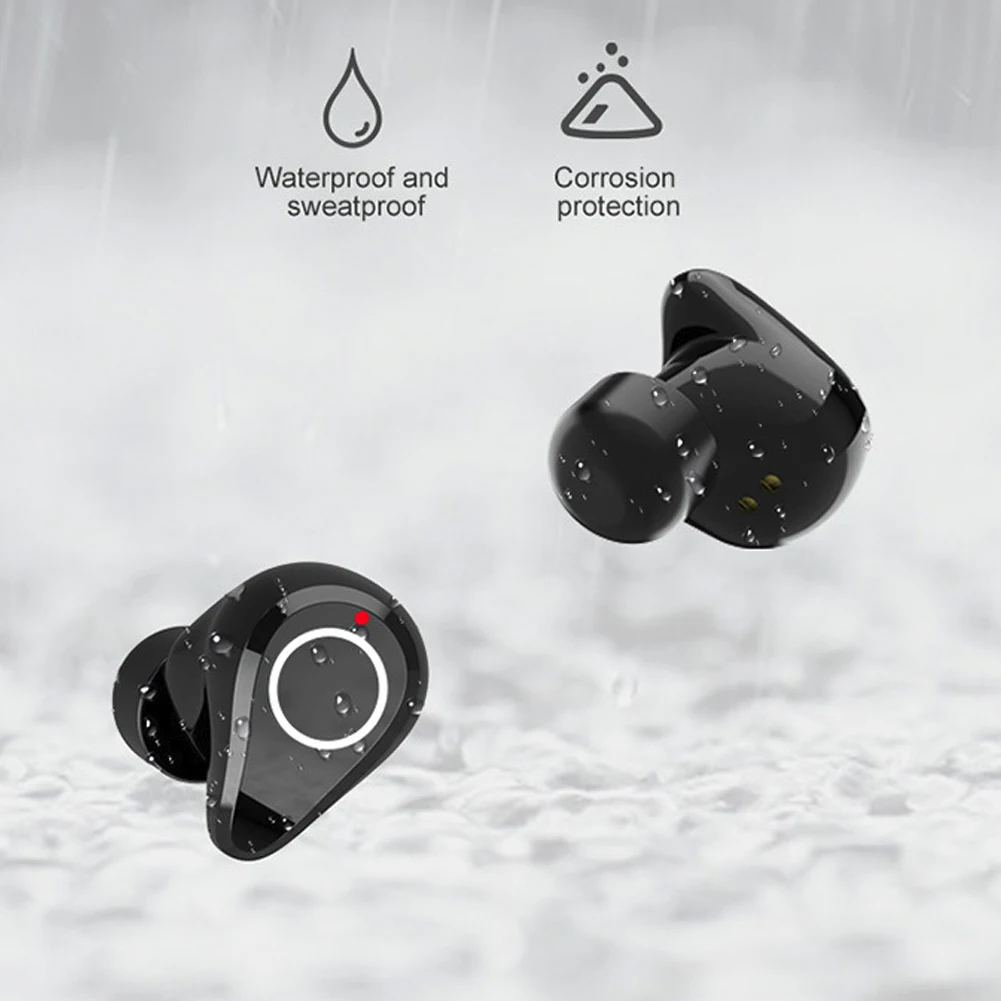 Q5 TWS Мини Bluetooth наушники стереофоническая гарнитура 6D стерео истинное беспроводное Автоматическое Сопряжение управление одной кнопкой с зарядным устройством