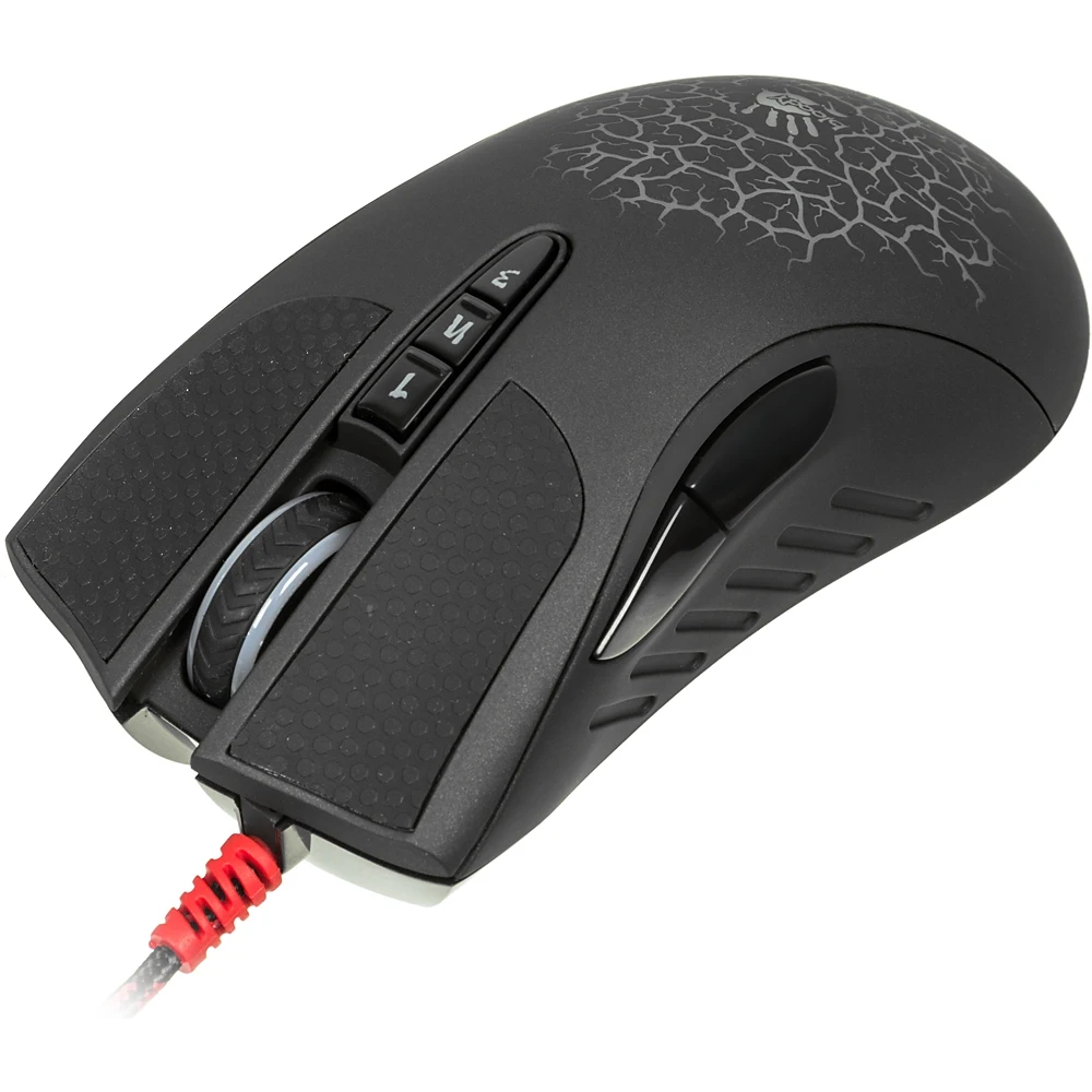 Мышь A4 Bloody A9081 черный оптическая(4000dpi) USB2.0 игровая(8but