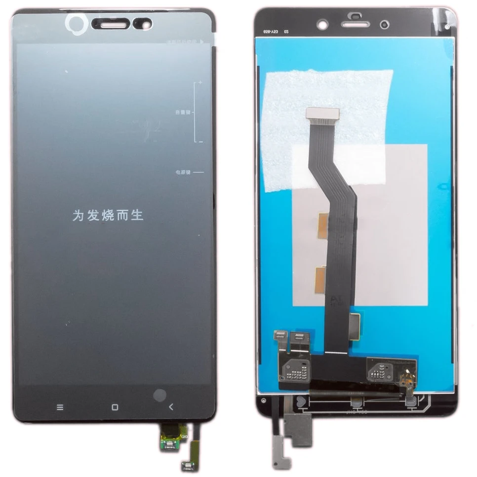 Дисплей (матрица + тачскрин) для смартфона Xiaomi Mi Note Pro черный |  AliExpress