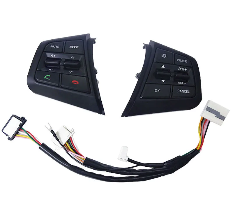 Для hyundai ix25 2,0 L многофункциональные спортивные гоночные рулевые колеса Bluetooth круиз контроль скорости переключатели с правой стороны для автомобиля