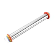 Нержавеющая сталь Скалка тесто мат тесто ролик Регулируемый кухонный инструмент