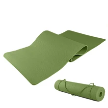 Заказной дропшиппинг упражнений экологически чистый Tpe коврик для йоги