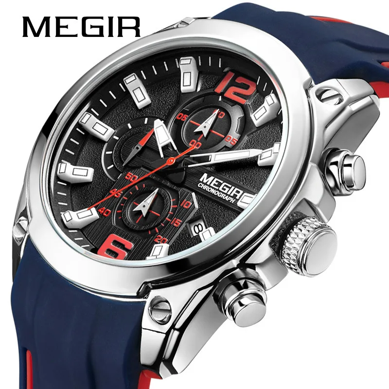 

Megir Brand Waterproof Fashion & Sports Watch 2019 Watches Men's Hot Selling MEN'S Watch