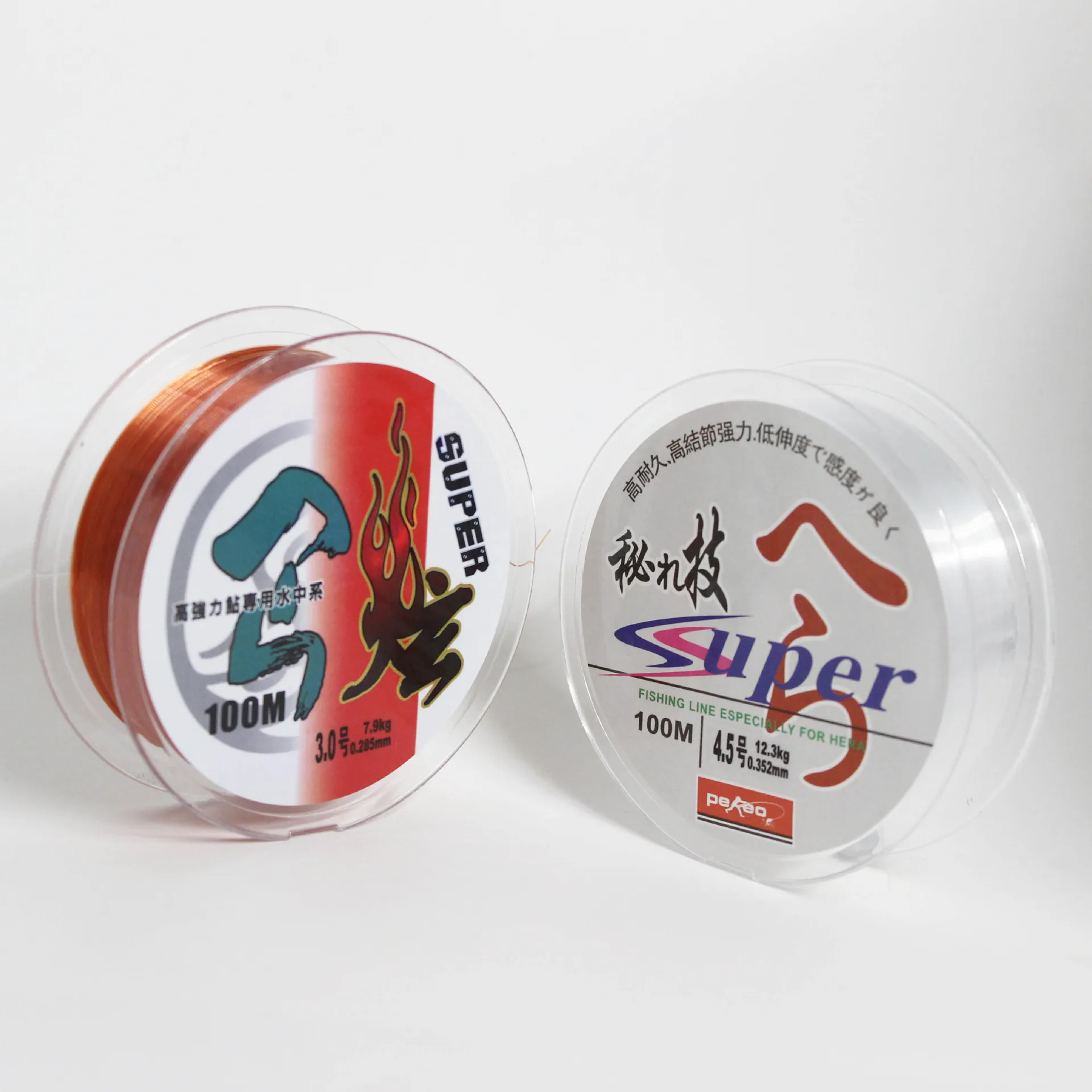 

High-Strength Wear-Resistant Super Soft Silk Fishing Line xuan zi Red Secret Machine Technology 100 M Fishing Line Nylon Thread