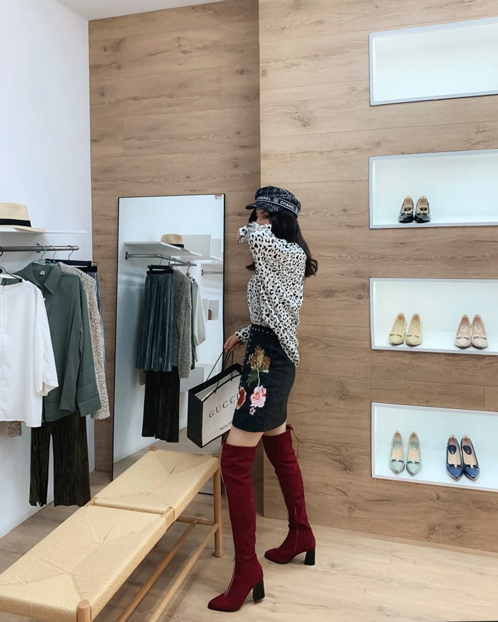 BLXQPYT/Зимние Модные мотоциклетные ботинки Martin; Outono Inverno Botas De Couro; Каблук 7,5 см; Femininas; женские ботинки; 88-6