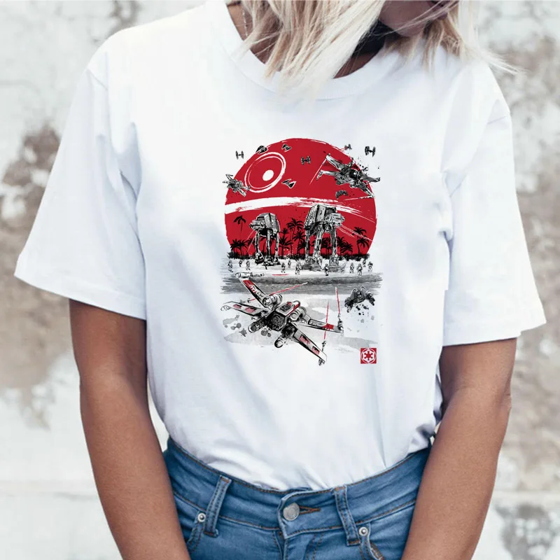 

Tee Graphic Comics Skull Print Top Demon Plus Size Female Horror 80s Harujuku Tshirt T-shirt Geek Women T Shirt Streetwear