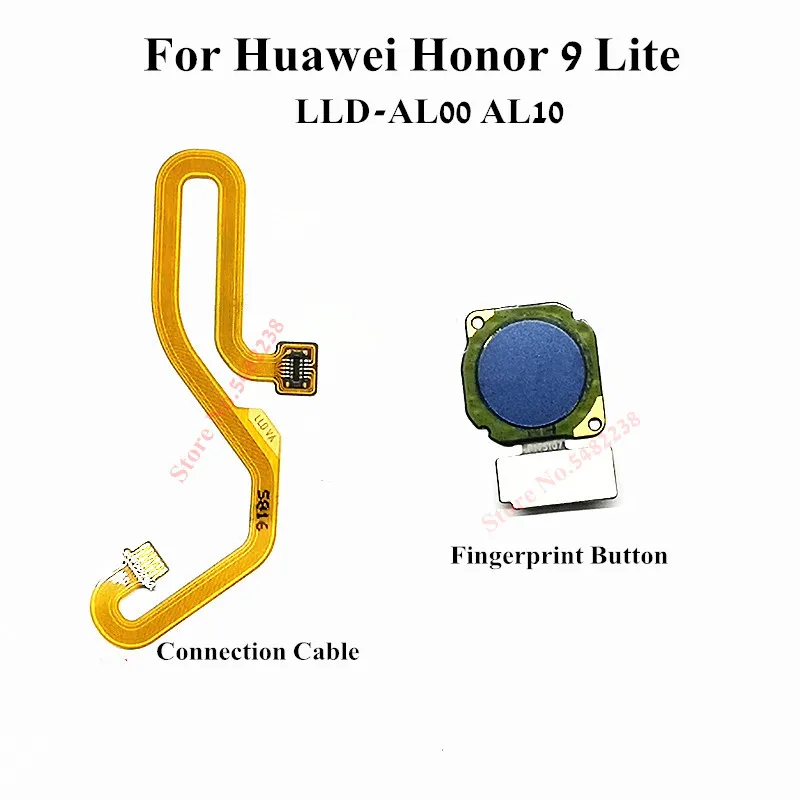 Оригинальный разъем для датчика отпечатка пальца Huawei Honor 9 Lite LLD-AL00 AL10 Главная