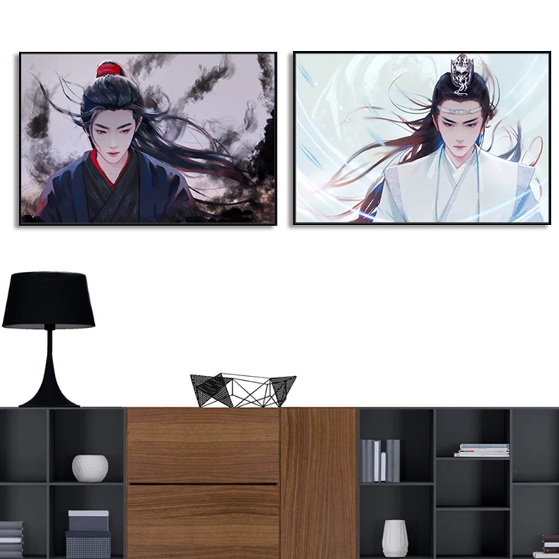 Kaufen Malerei durch zahlen kunst farbe durch zahl Die Untamed charakter Hause flur hand bemalt geschenk dekorative malerei