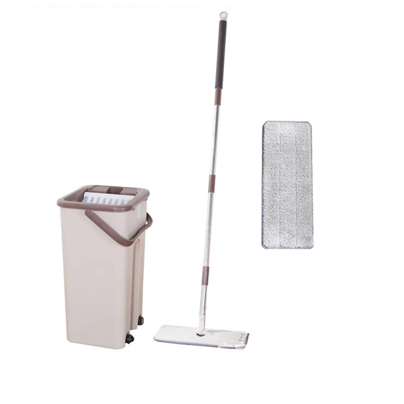  Dust Wizard Mop Cleaning Tool Kit 360 Degree Rotating Tile Marble Floor for Living Room Kitchen SEP - 4000217564524