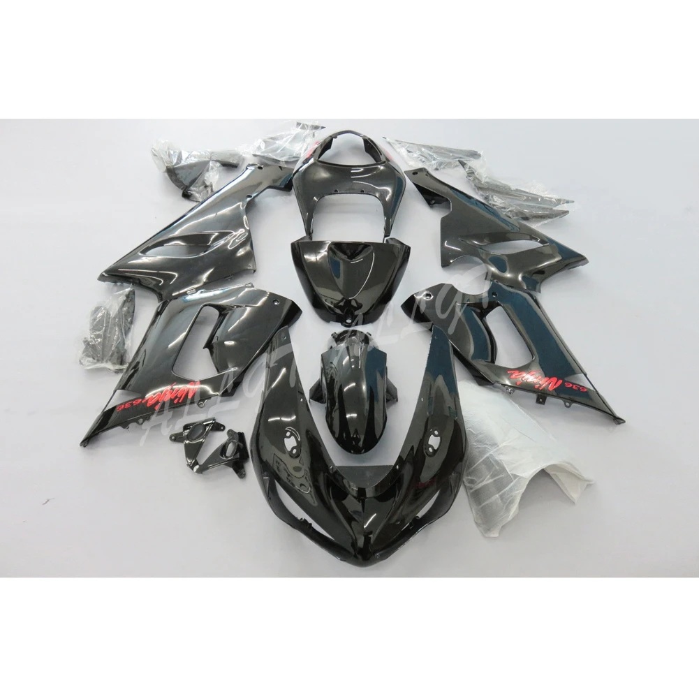 ABS инъекции обтекателя комплект тело работы для KAWASAKI NINJA ZX6R 2005 2006
