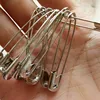 100pcs Silver Metal Safety Pins  stainless steel Brooch Badge Jewelry Safety Pins clothing Sewing Craft Accessories ► Photo 2/6