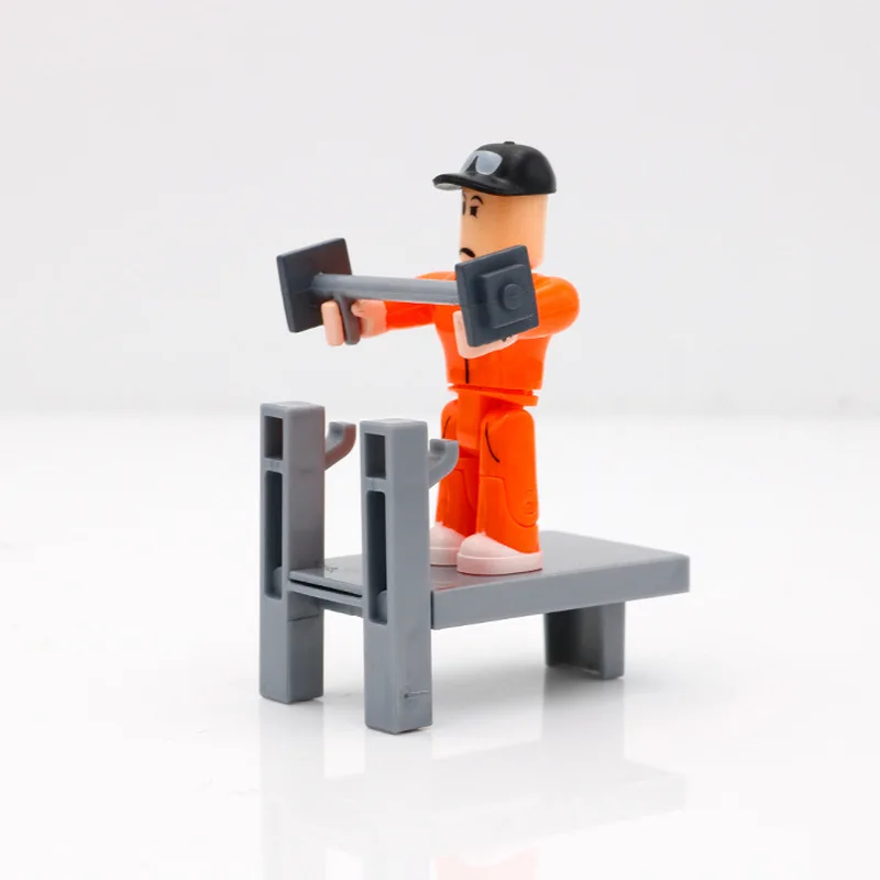 Goede ROBLOX Jailbreak Grote Escape Playset 7cm Model Poppen Kinderen Speelgoed jugetes Beeldjes Collectie Figuras Kerstcadeaus voor Kid
