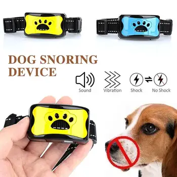 

Pet Collar No Bark Collar Plastic Cat'S Paw Pattern Sensitivity Adjustment Vibration Mode Early Warning Rechargeable Adjustable