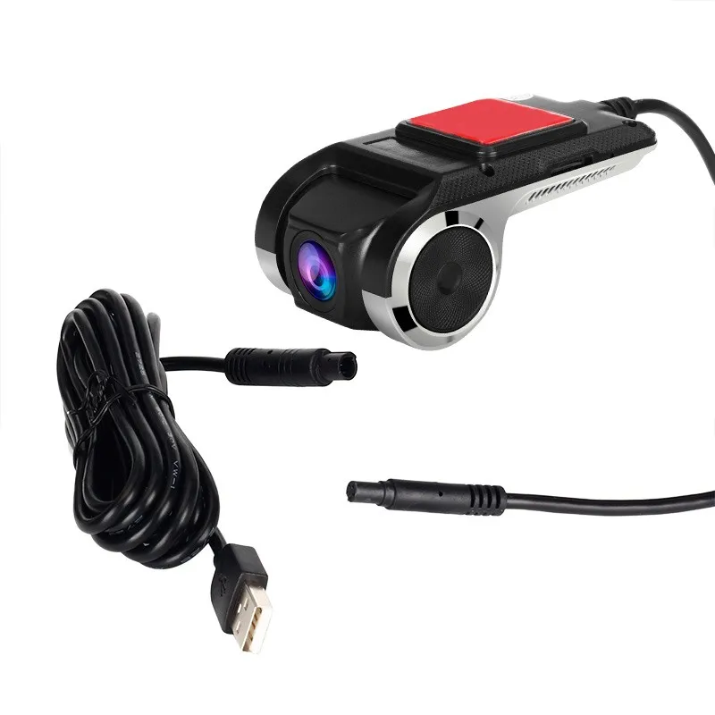 U2 Dash Cam Car DVR Camera Auto Full HD 1080P Video Recorder USB Tachograph Hidden Car Camera Recorder Night Vision Camera