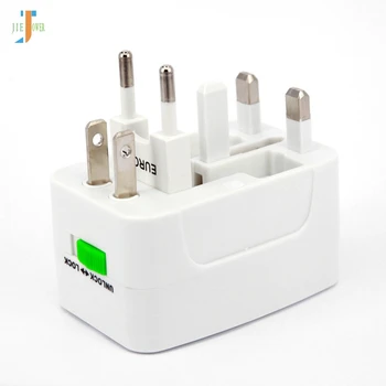 

50pcs/lot Global Travel Abroad Conversion Socket Plugs Adapter Multifunction Universal US/AU/EU/UK Plug Travel Power Converter