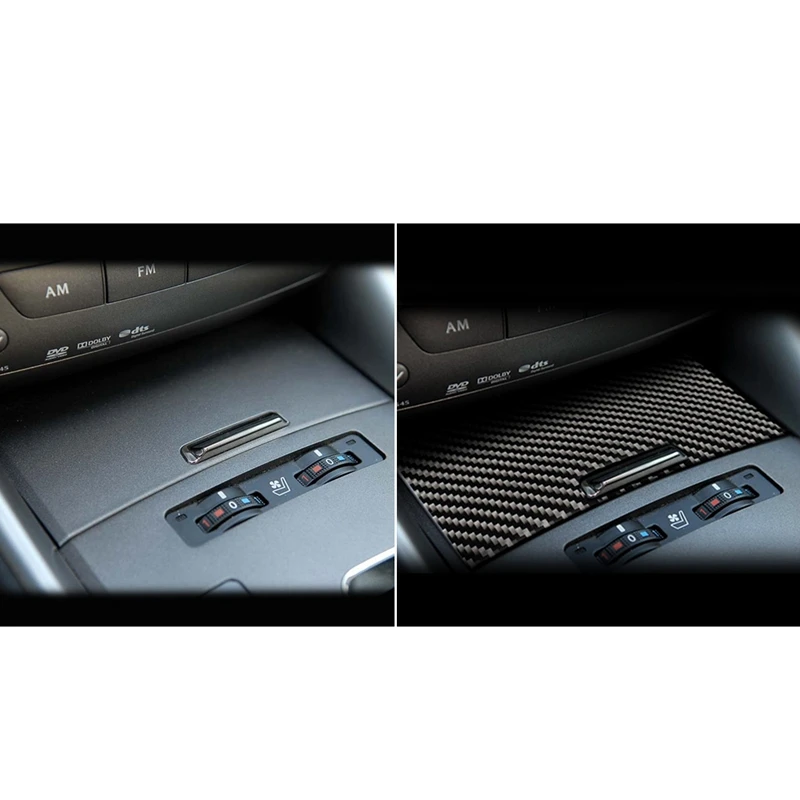 Для LEXUS IS250 300 350C 2006-2012 карбоновая Панель рамка отделка