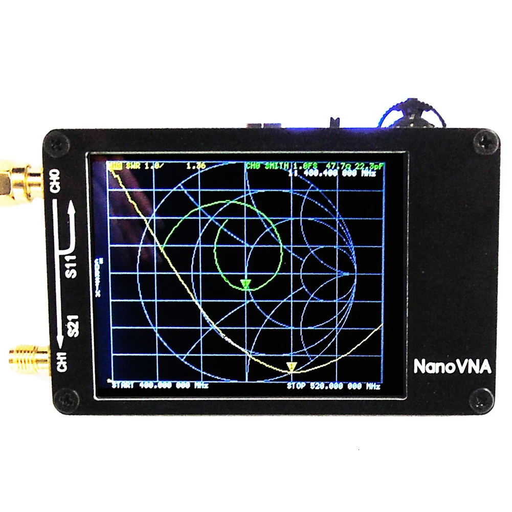 Professional Nano VNA Vector Network Analyzer LCD Digital Handheld Shortwave MF HF VHF UHF Antenna Analyzer Standing Wave
