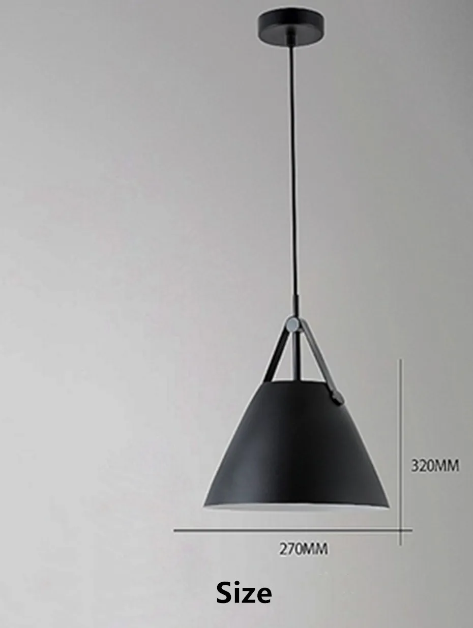 [DBF] скандинавский светодиодный подвесной светильник, подвесной светильник для столовой, современный красочный светильник для ресторана, кухни, кофейной спальни, чердак, подвесной светильник E27 220 В