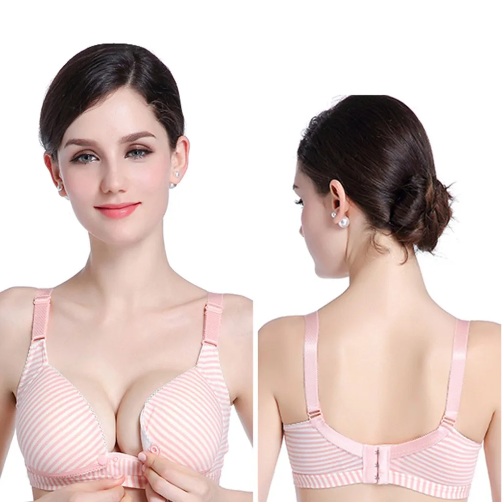 

Women Adjustable Bra Cotton Front Button Bra For Women Breast Feeding Underwear women's clothingFront Closure Extra-Elastic &C
