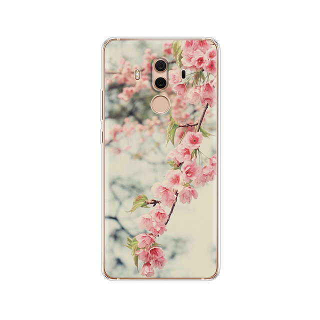 TPU Case For Huawei Mate 10 lite Printing Drawing silicon Phone Cases Cover For Huawei Mate 10 pro coque for mate 10