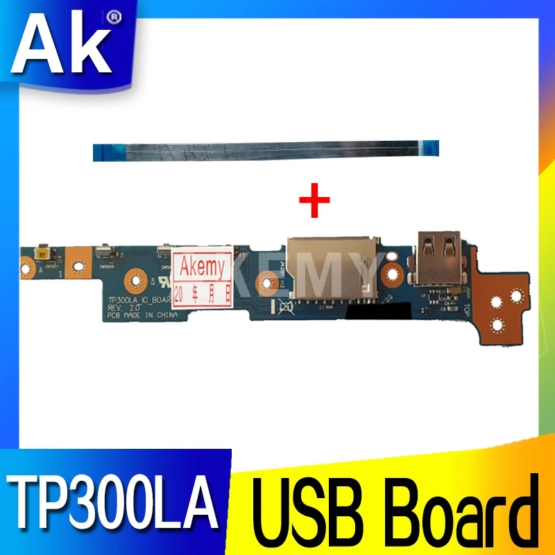 Кнопка включения выключения питания USB SD IO Плата для TP300LA TP300LD Q302U Q302UA Q302 Q302L Q302LA