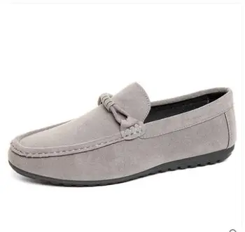 

Men simple Flats 2020 New Men Casual Shoes High Quality Men Loafers brand fashion men Driving Shoes