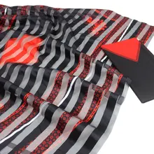 Горячая Распродажа, Gahna стильная атласная шелковая ткань с лентой из органзы, африканская восковая Ткань 5 ярдов+ 2 ярдов, шелковая восковая ткань S191008