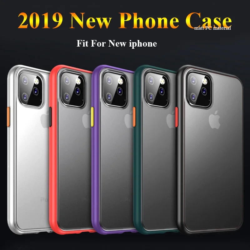 

2019 new TPU phone case for iphone 11 micro matte frosted silicone phone cases case with size 5.8 inch 6.1 inch 6.5 inch