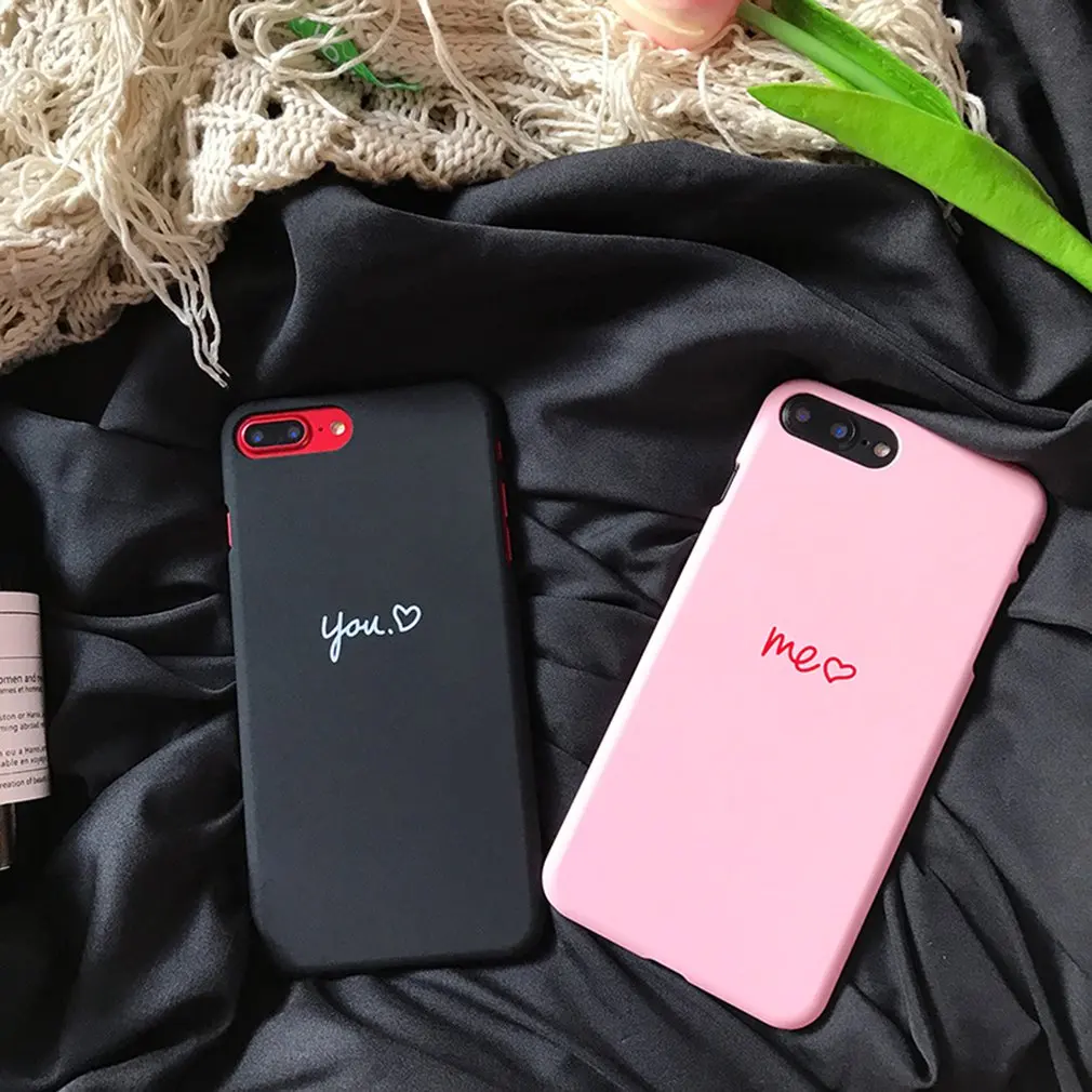 

Couple Phone Case For iPhone XS Max XR X 6 6s 7 8 7Plus 8Plus Mobile Phone Shell