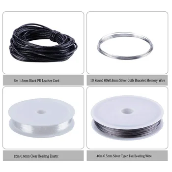 

15pcs/set Portable Manual Jewelry Repair Kit Metal Beading String Multifunction DIY Supplies Home Crafts Practical Making Tools