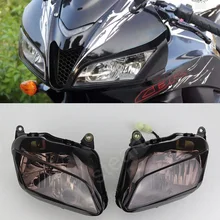 Мотоциклетный головной светильник, головной светильник, лампа в сборе, комплект/верхняя передняя фара для Honda CBR600RR 2007-2012 2011