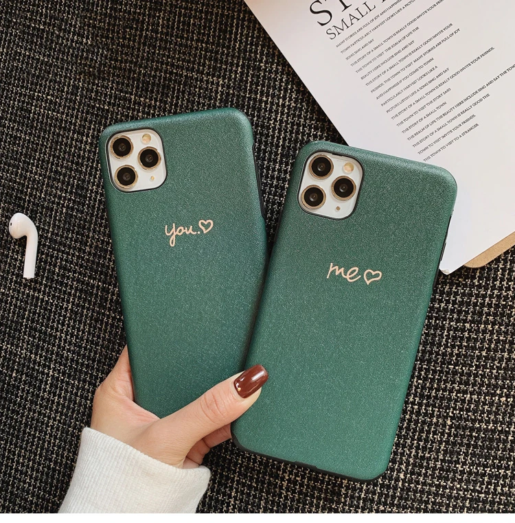 GlamPhone чехол чистый цвет чехол для телефона с рисунком на тему любви для iPhone11Pro/Max X XS Max XR Мягкий силиконовый чехол для iPhone11 7 8 6 6s Plus чехол