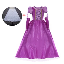 Детские вечерние платья для девочек от 4 до 12 лет, Детский карнавальный костюм, нарядное платье принцессы для девочек