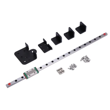 

Creality CR-10 3D Printer X Axis Linear Rail Upgrade Kit Aluminum Linear Rail Mod for Creality CR-10