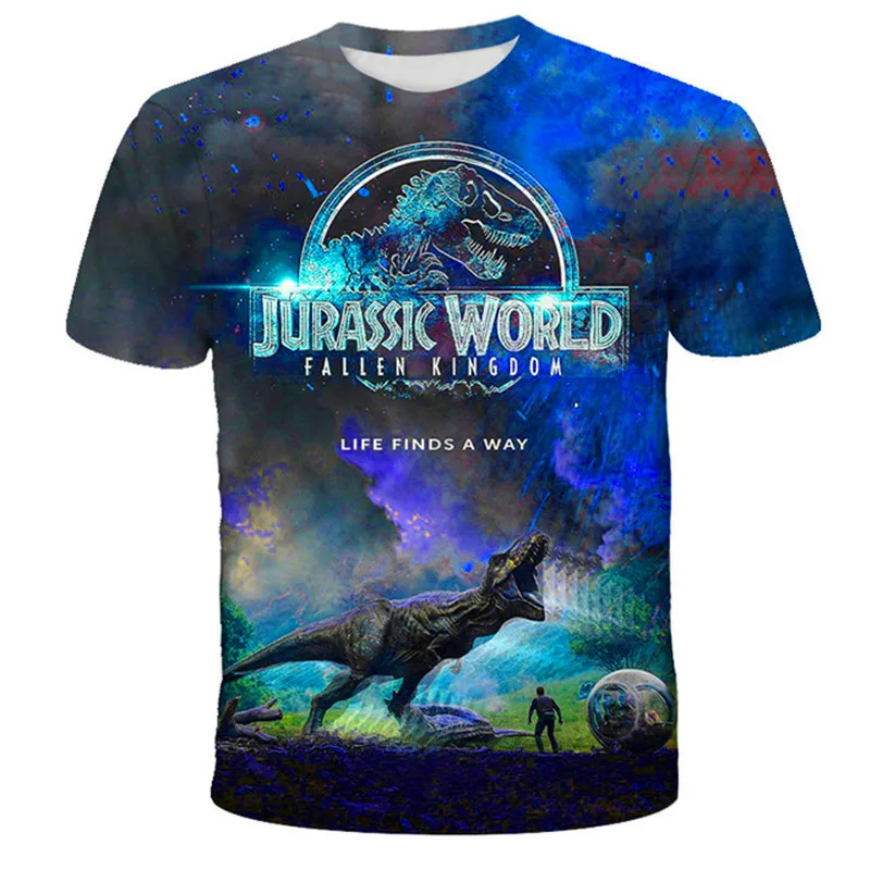 Boy’s Jurrasic World Dinosaur T-Shirt Size 4T 