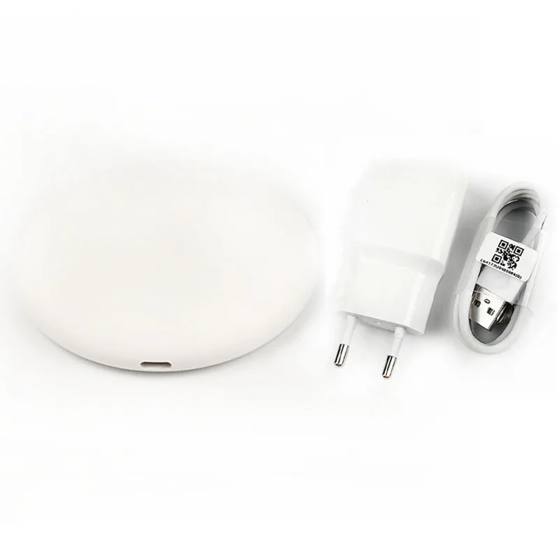 with eu charger set Xiao mi Беспроводное зарядное устройство Qi 9 В/1 а адаптер быстрой зарядки для mi 8 9 9t 9se cc9 K20 Pro redmi note 7 mi x 2S iphone 8 x xr - Тип штекера: with eu charger set
