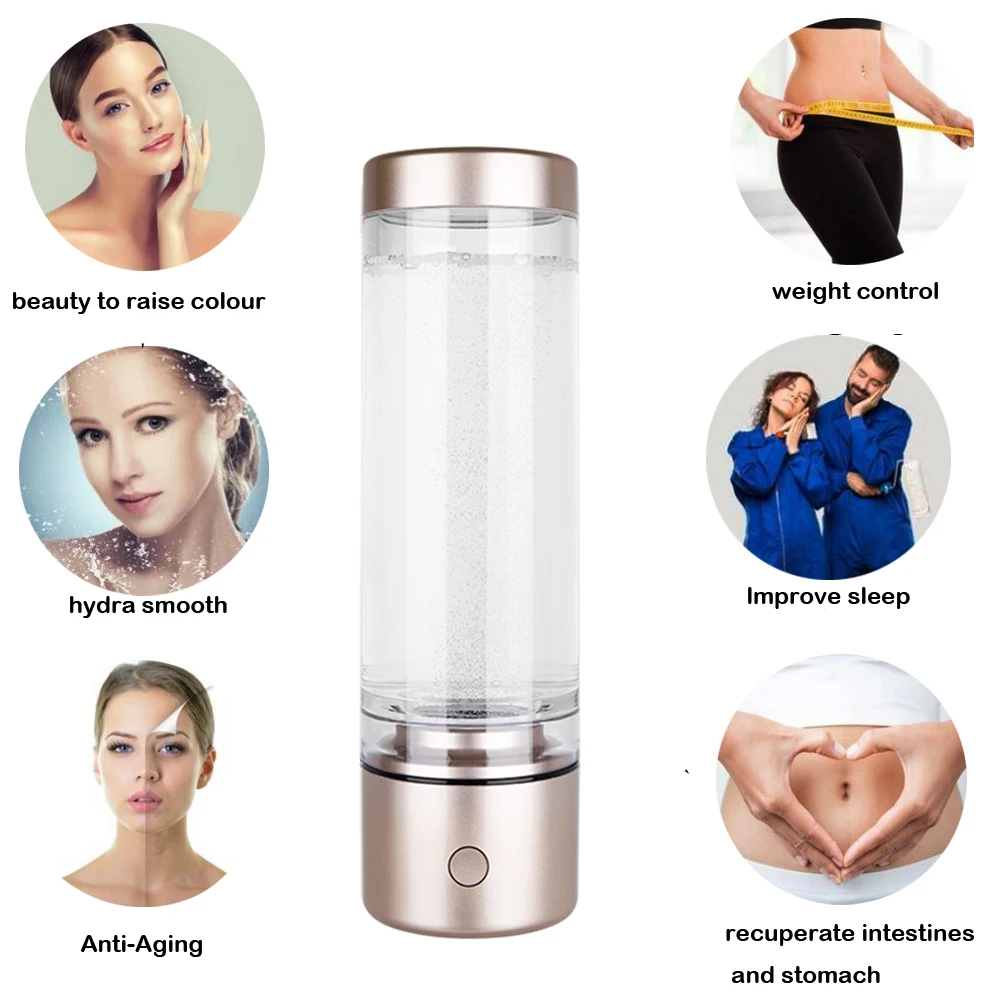 5000PPB Hydrogen Water Generator Nano Bottle SPE/PEM Titanium Electrolysis Ionizer Multifunctional Alkaline Pure H2 Gas Inhaler 9 Hb0e254b9f6a845a09ade9f0dd8f222e6N 5000PPB Hydrogen Water Generator Nano Bottle SPE/PEM Titanium Electrolysis Ionizer Multifunctional Alkaline Pure H2 Gas Inhaler