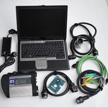 Auto diagnostic MB STAR SD Compact C4 V12. software in HDD and D630 PC diagnostic scanner tool for car/truck ready to use