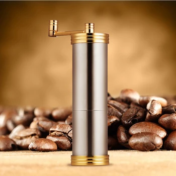 

Practical Coffee Bean Grinder Stainless Steel Hand Manual Grinding Tool